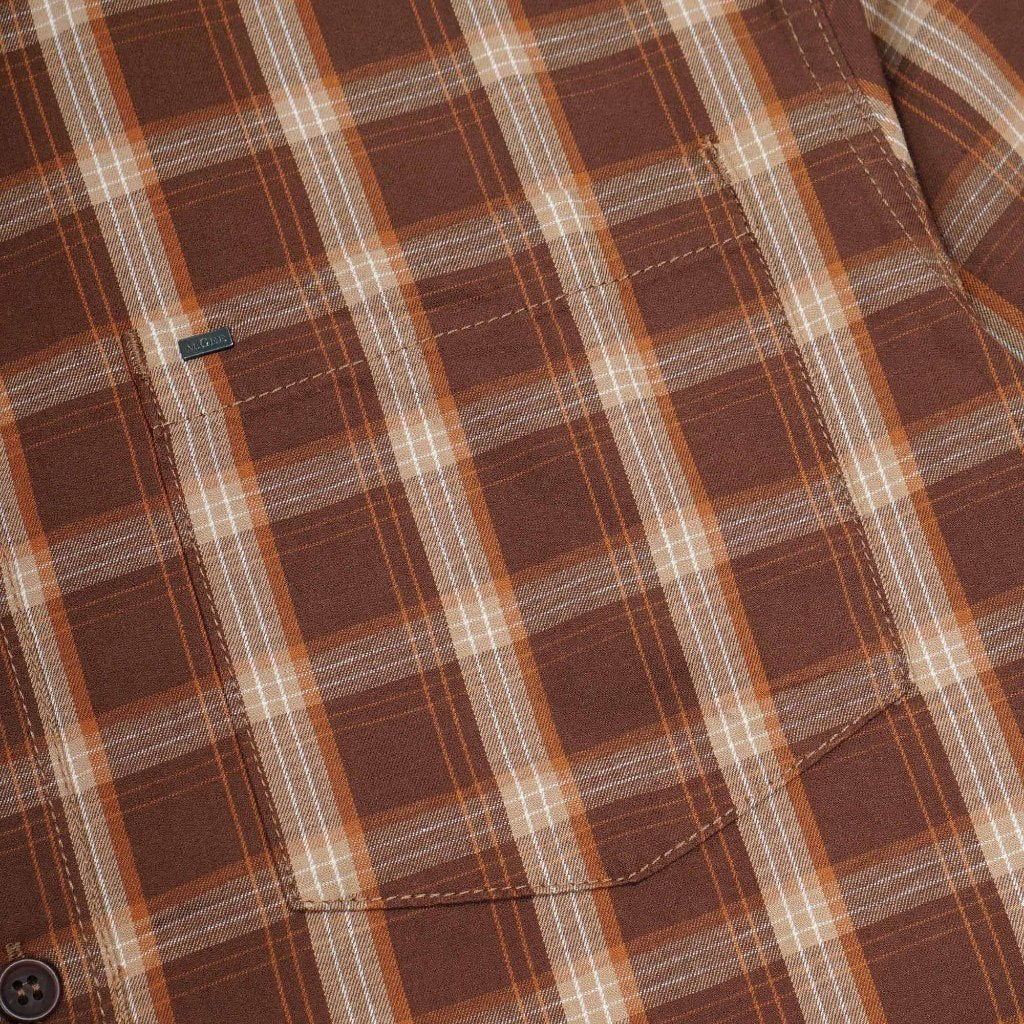 Kemeja Lengan Pendek Alto C162 Brown