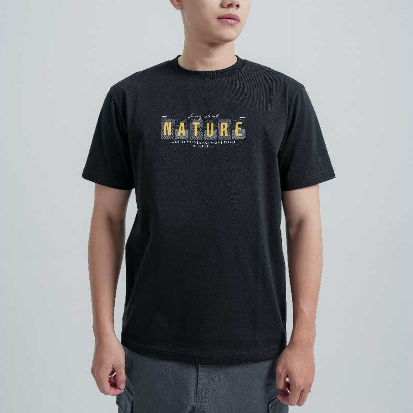 Kaos Pria T-Shirt OASIS Black