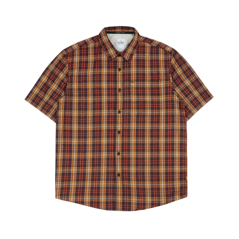 Kemeja Lengan Pendek Alto C161 Maroon