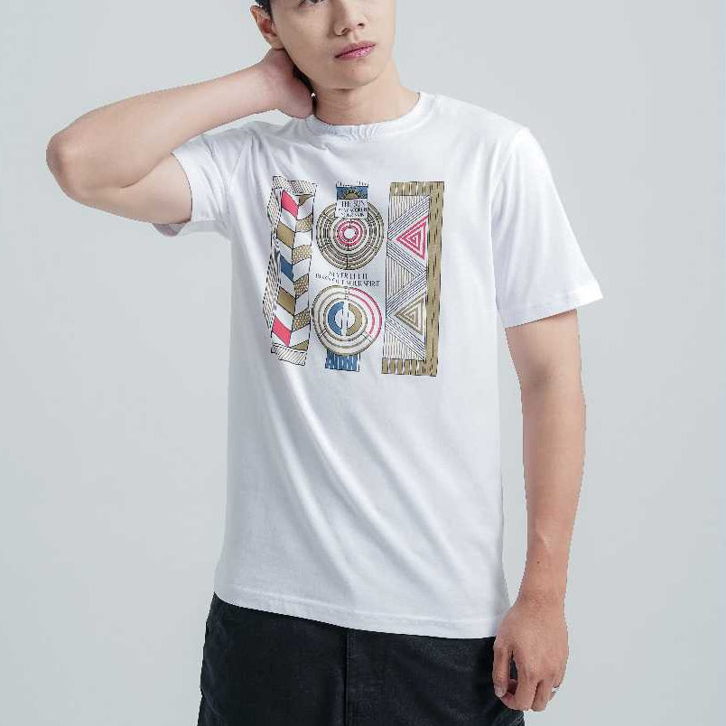 Kaos Pria T-Shirt OASIS White