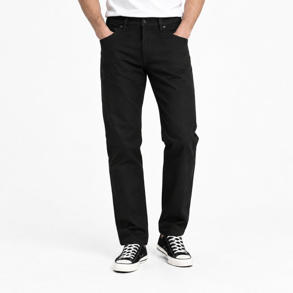 MGee Celana Chino Panjang Pria Chinos M Gee Vincent C016 Black - MGBCBR0008.01A