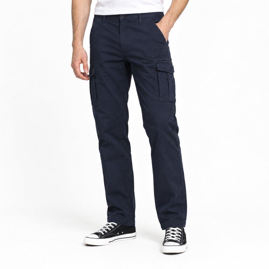 M.Gee Celana Panjang Cargo Pria Greg-s C003 Navy - MGBGBR0021.02H