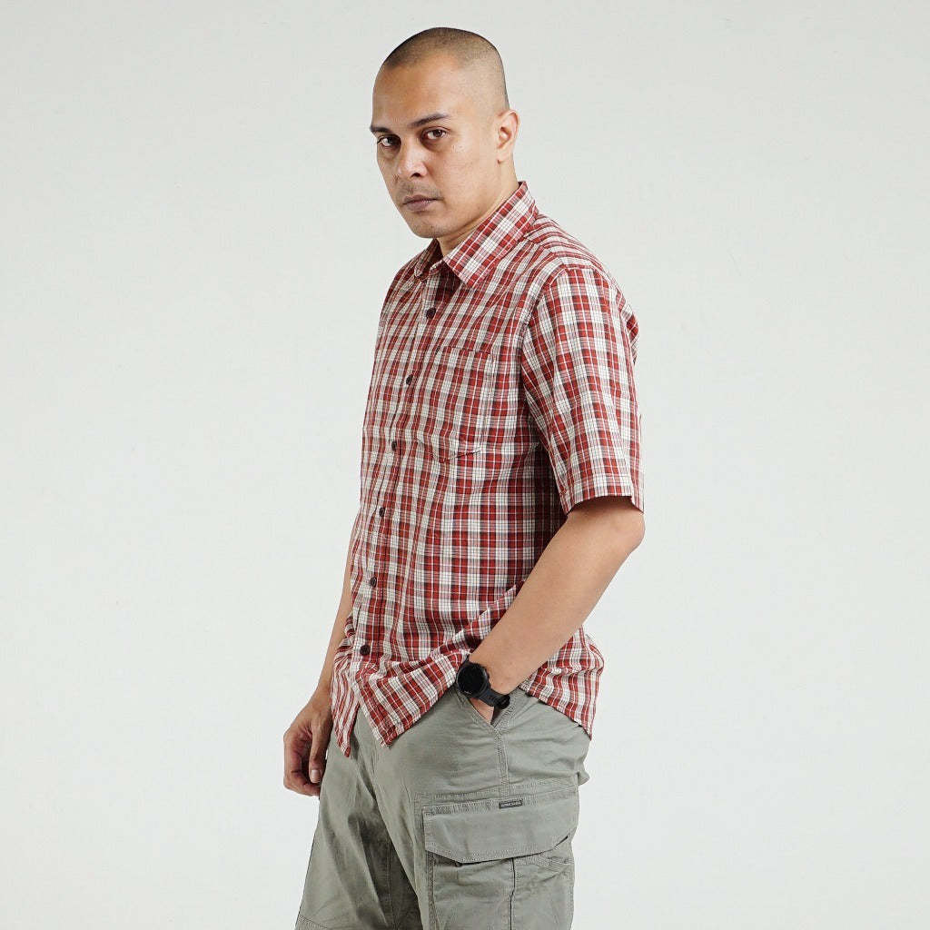 Kemeja Lengan Pendek Alto C149 Red