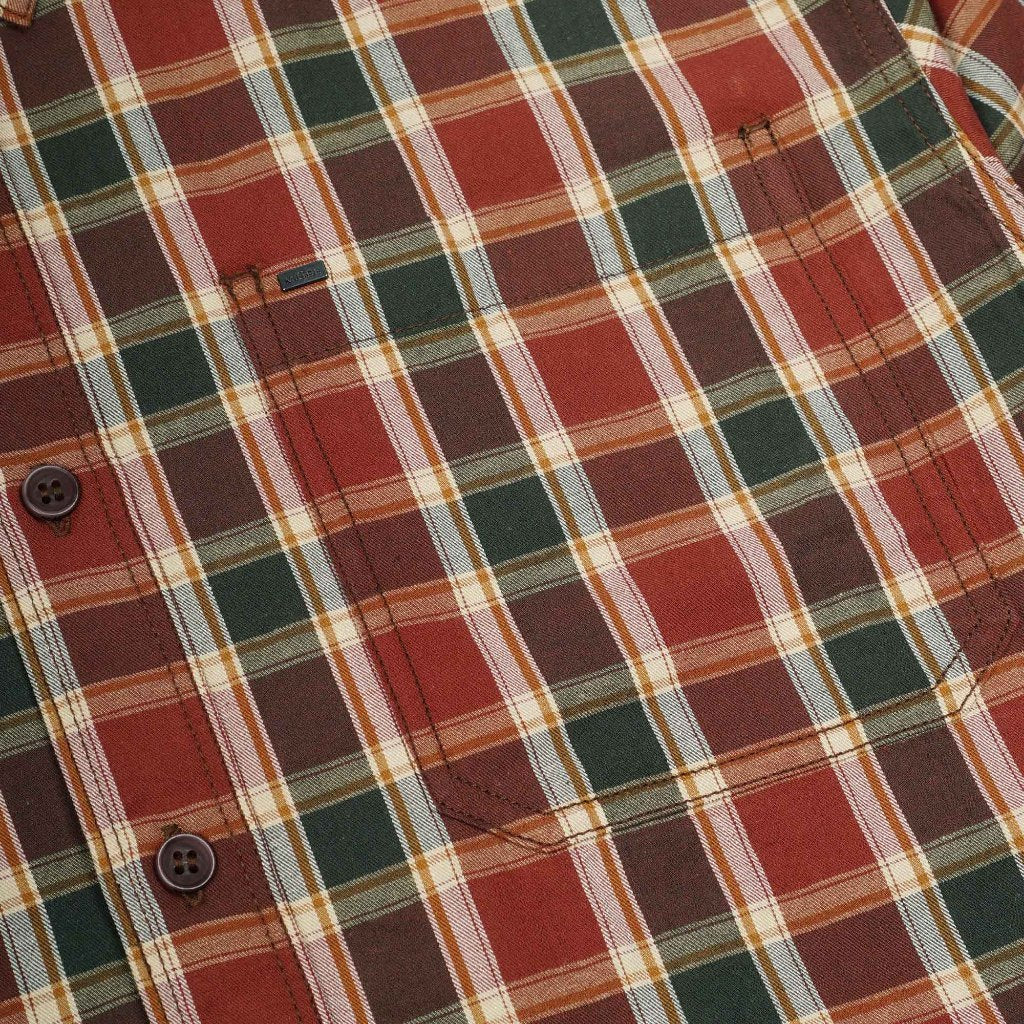 Kemeja Lengan Pendek Alto C160 Maroon