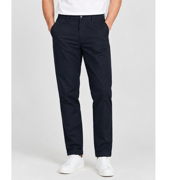 MGee Celana Chino Panjang Pria Chinos Regular Pant FORZA C039 DARK NAVY - MGBUBR0042 02H