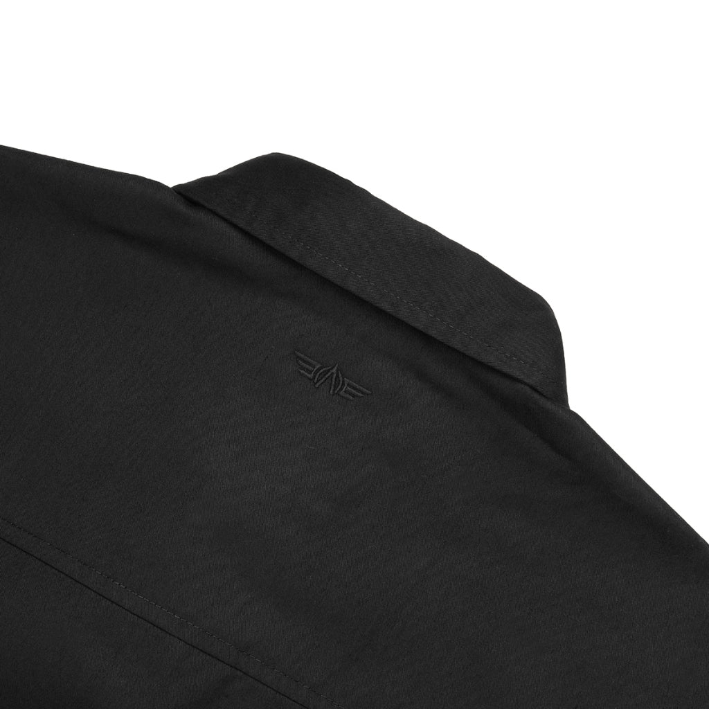 MGee Kemeja Outdoor Lengan Pendek Pria Stretch Tudor C005 Black
