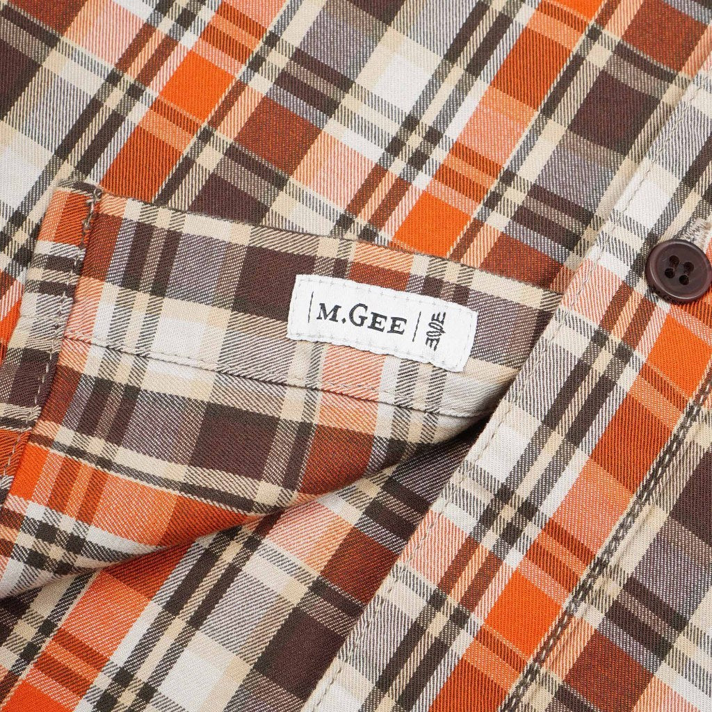Kemeja Lengan Pendek Alto C159 Orange