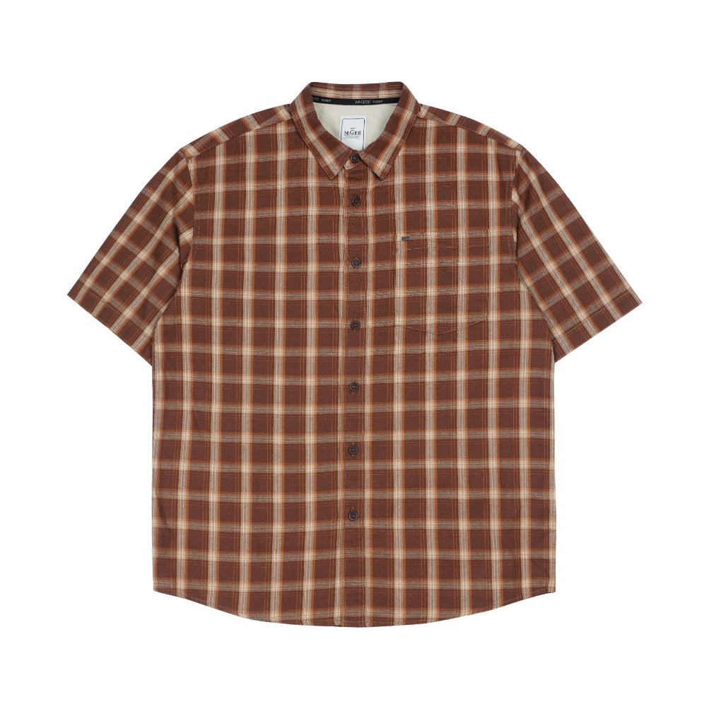Kemeja Lengan Pendek Alto C162 Brown