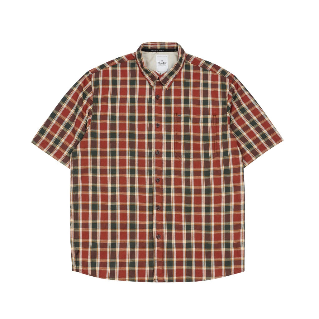 Kemeja Lengan Pendek Alto C160 Maroon