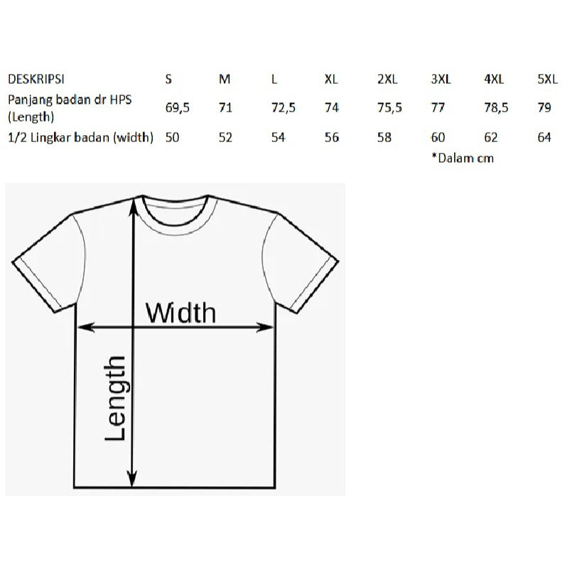 Kaos Pria T-Shirt OASIS Black