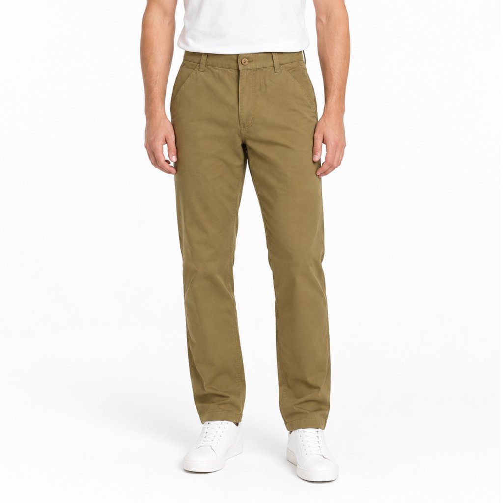 MGee Celana Panjang Pria Chino Forza C045 Light Olive - MGBUBR0020 06F