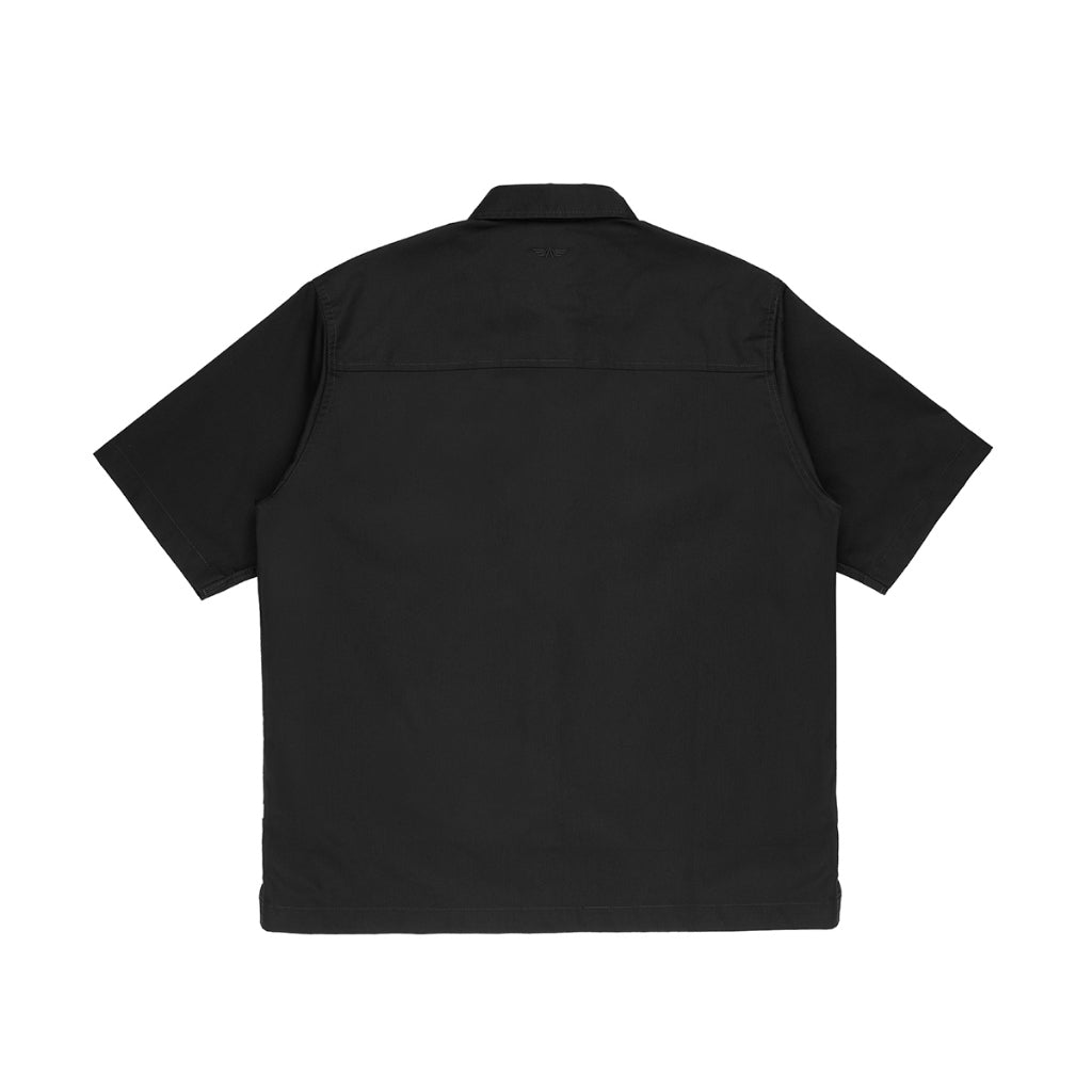 MGee Kemeja Outdoor Lengan Pendek Pria Stretch Tudor C005 Black