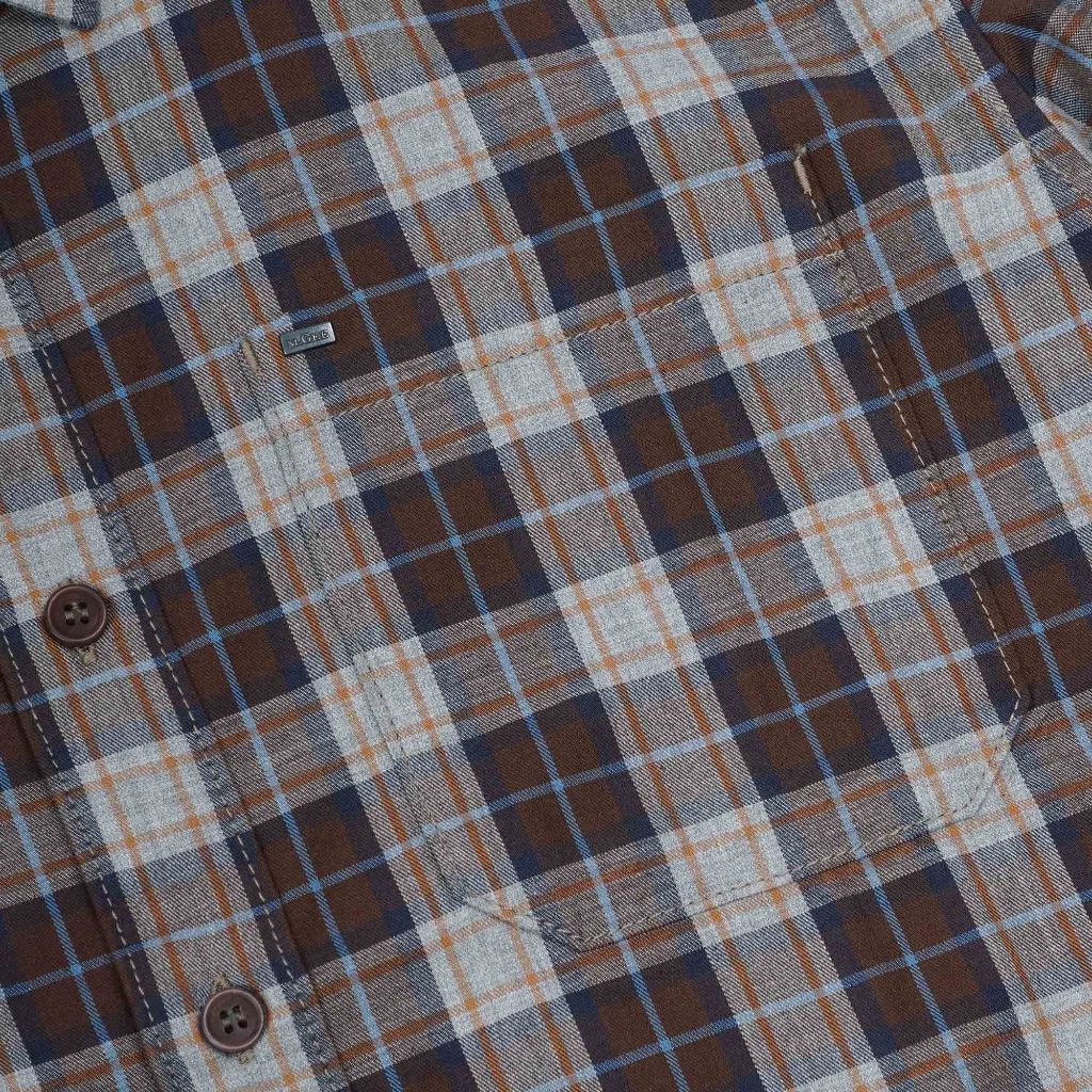 Kemeja Lengan Pendek ALTO C157 Brown