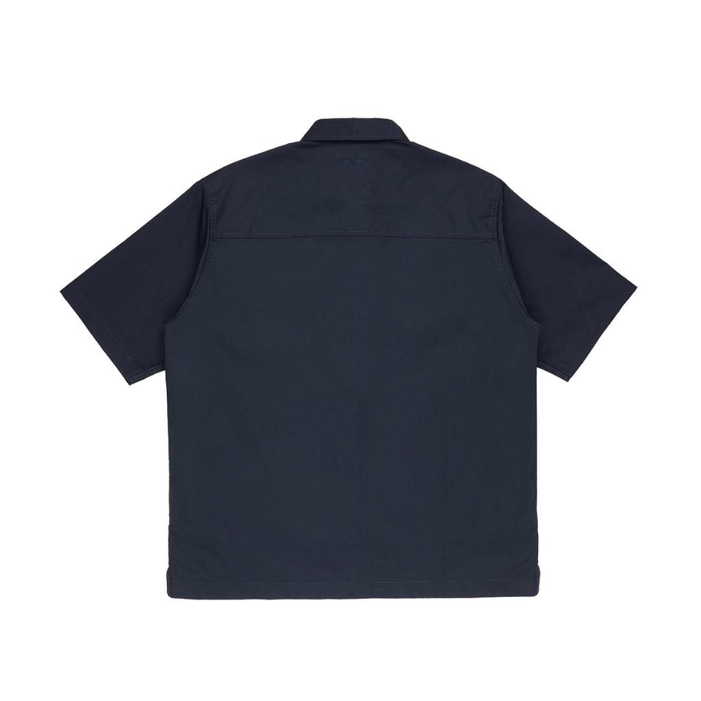 MGee Kemeja Outdoor Lengan Pendek Pria Stretch Tudor C005 Navy