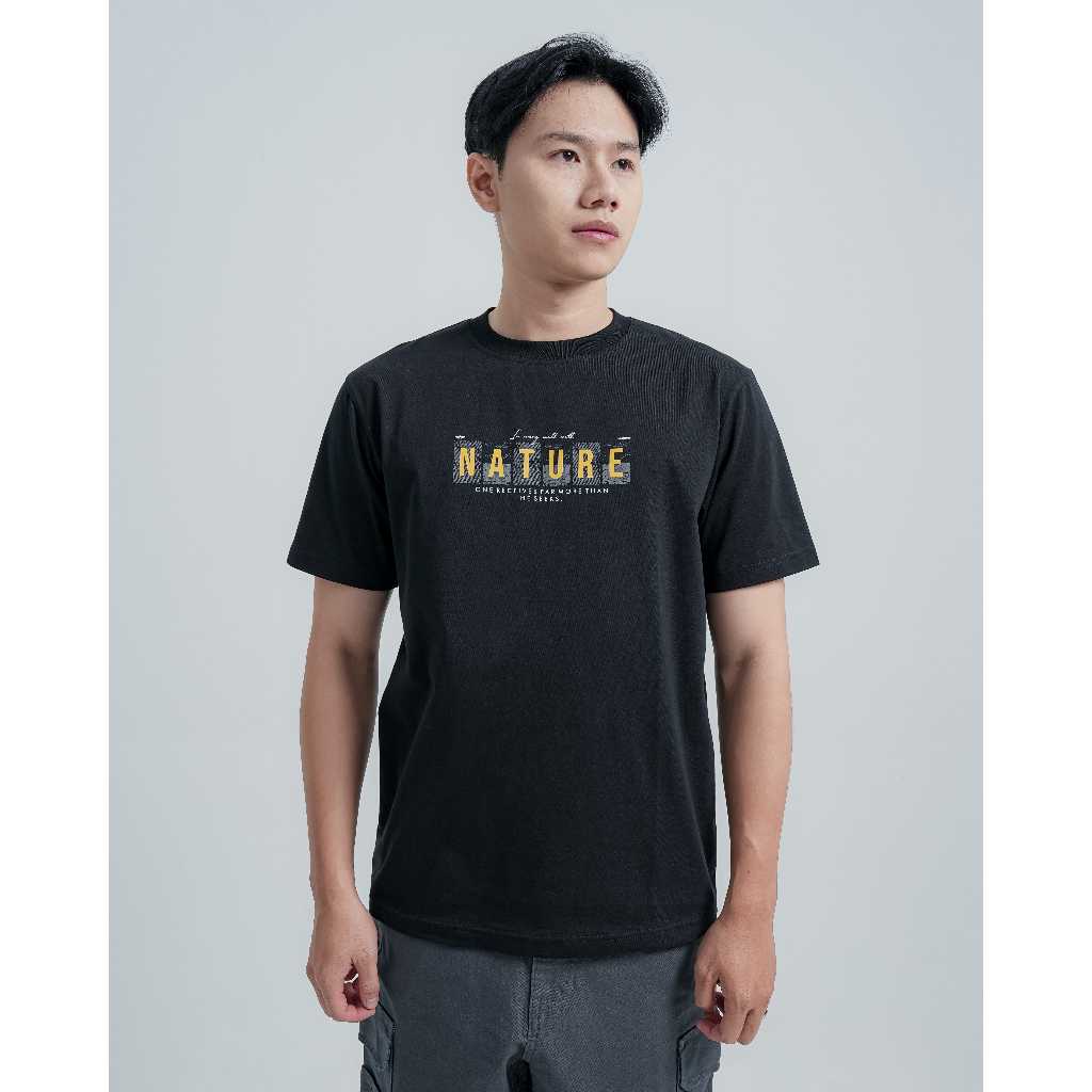Kaos Pria T-Shirt OASIS Black