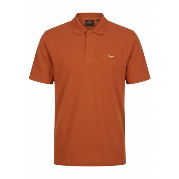 M.Gee Kaos Polo Wanky Pria Lengan Pendek Mgee MARK - MGAPAR0055 Brown