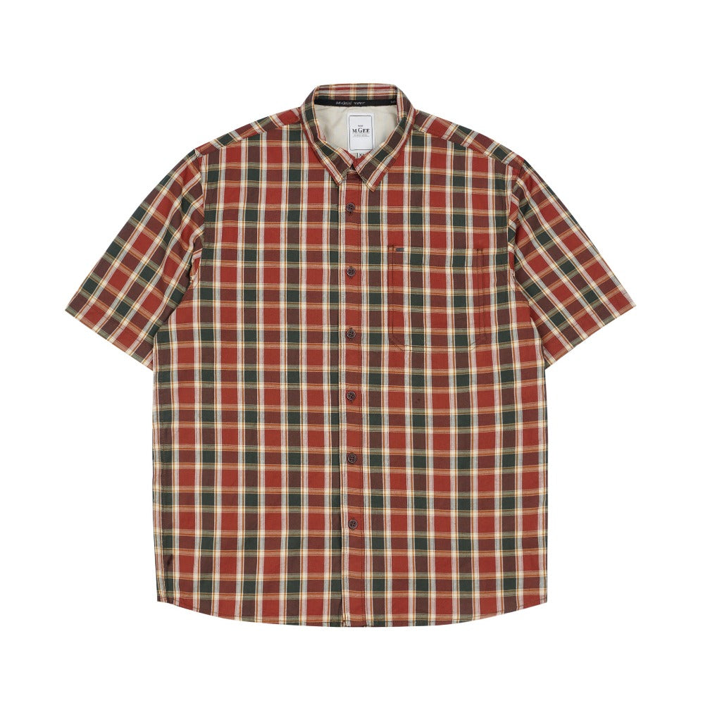 Kemeja Lengan Pendek Alto C160 Maroon