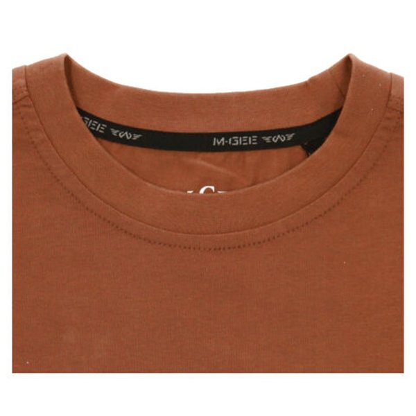 MGee T-Shirt Polos Pria Lengan Pendek OLIVER C124 BROWN - MGAIAR0071P.03A
