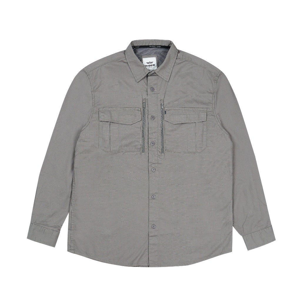 Kemeja Lengan Panjang GORDON C067 Grey