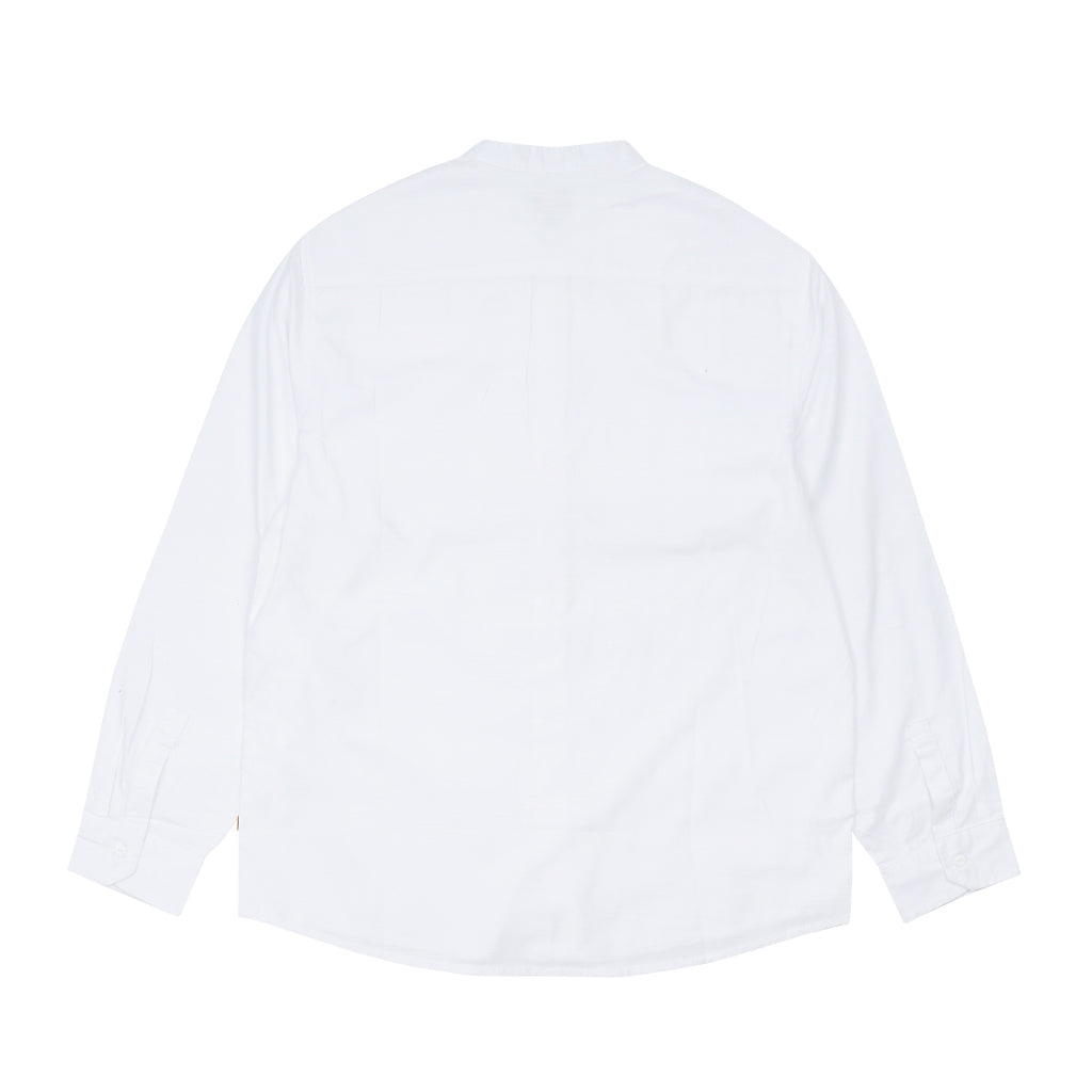MGee Kemeja Koko Lengan Panjang Pria Original Autus C054 White