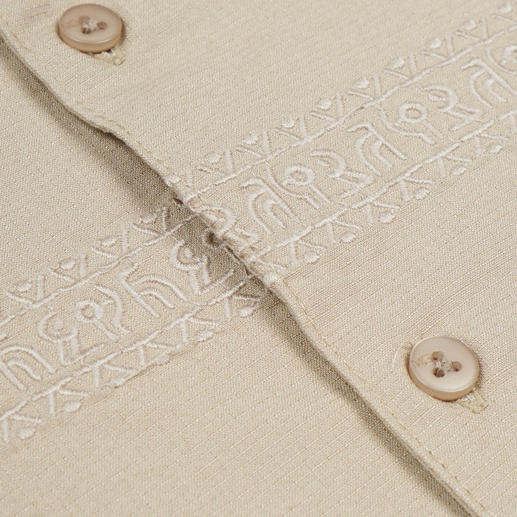 Baju Koko ALFERO C105 Cream