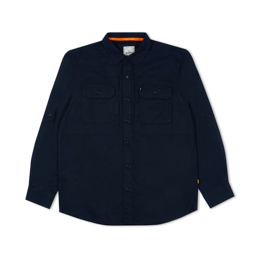 Kemeja Lengan Panjang GORDON C065 NAVY
