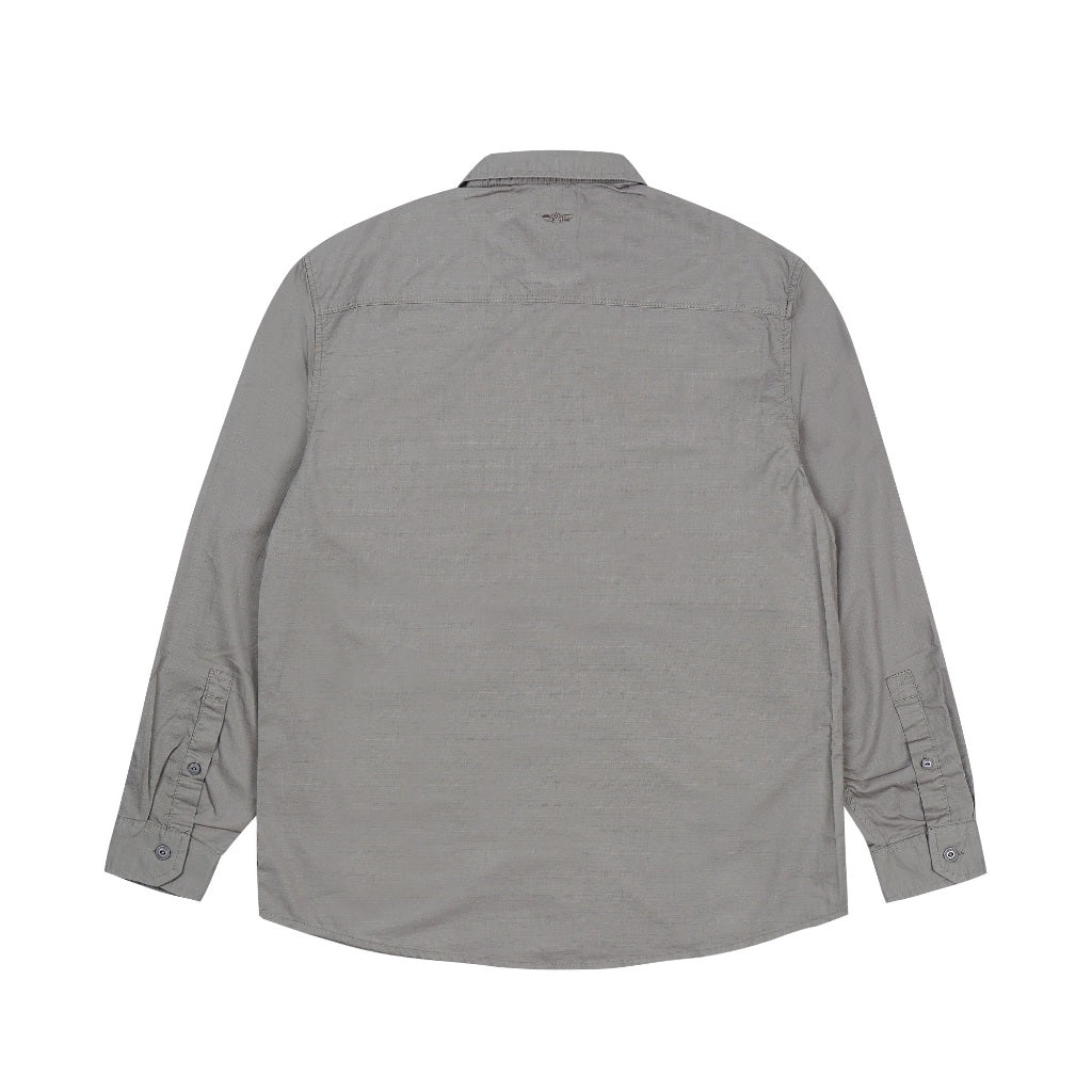 Kemeja Lengan Panjang GORDON C067 Grey