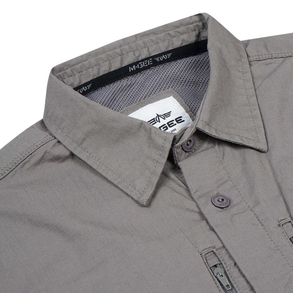 Kemeja Lengan Panjang GORDON C067 Grey