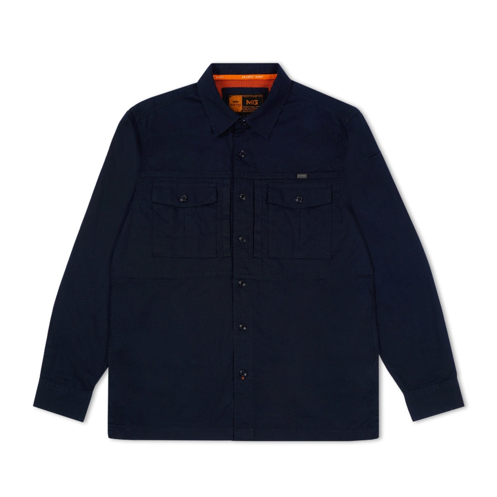Kemeja Lengan Panjang GORDON C065 NAVY