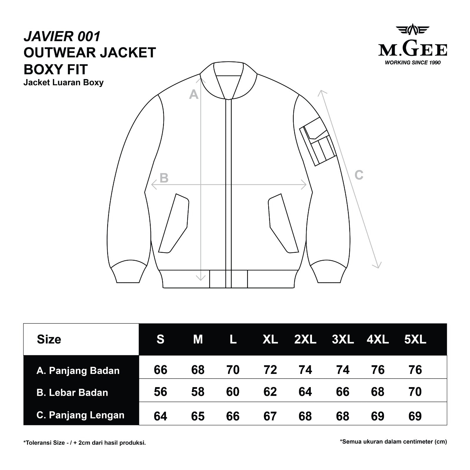 Jacket Bomber Javier 01 Black Mgeeworks