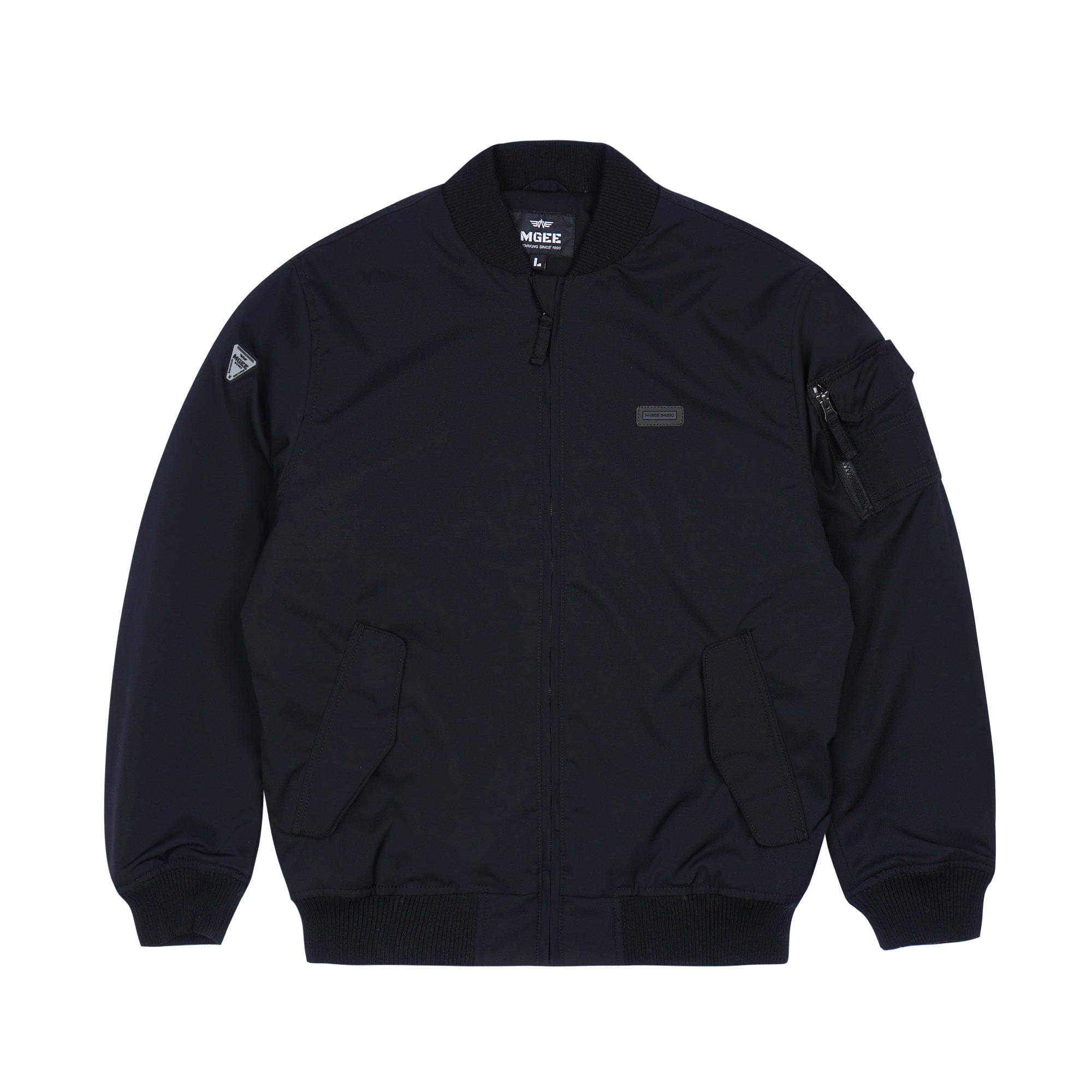 Jacket Bomber Javier 01 Black Mgeeworks