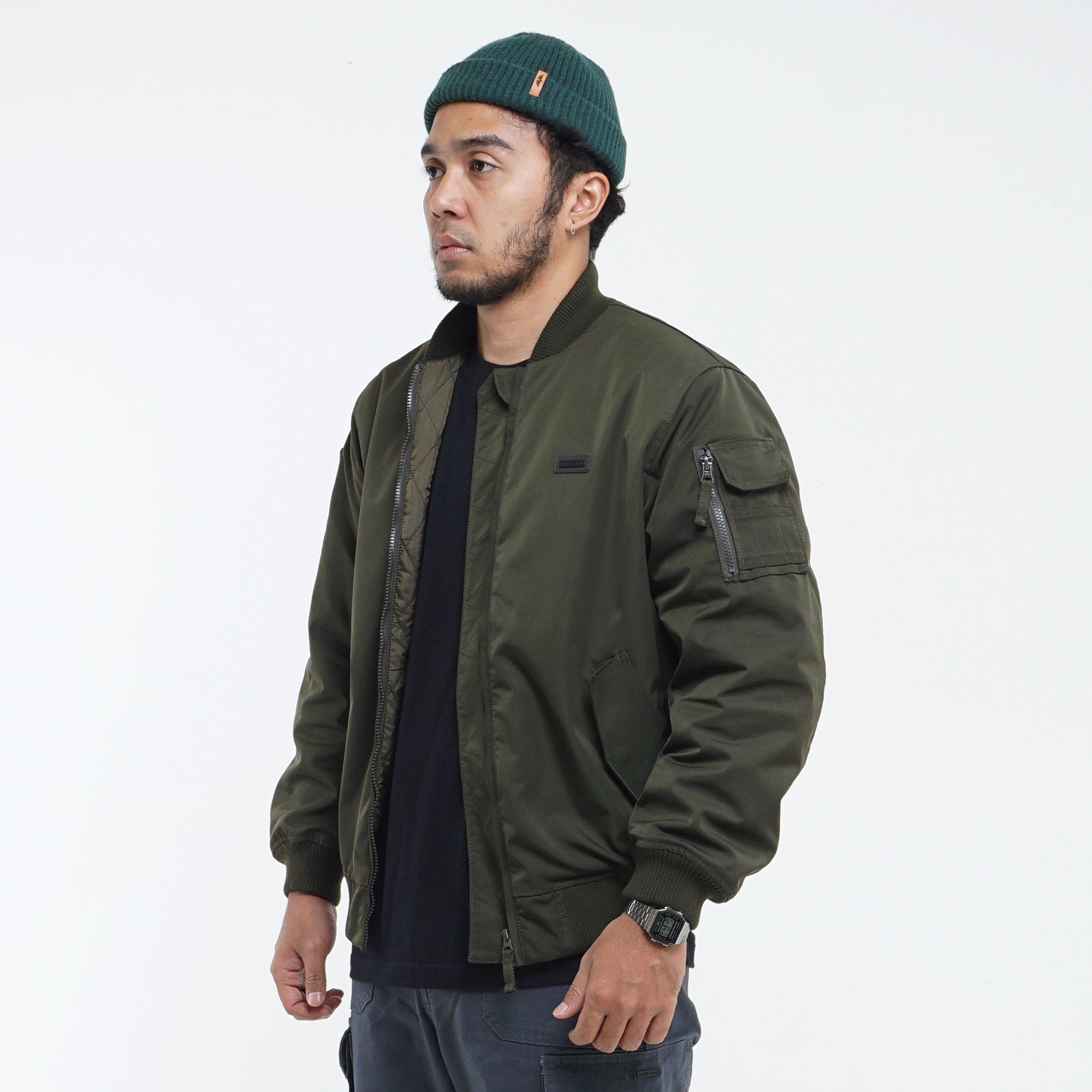 Jacket Bomber Javier 1 Green