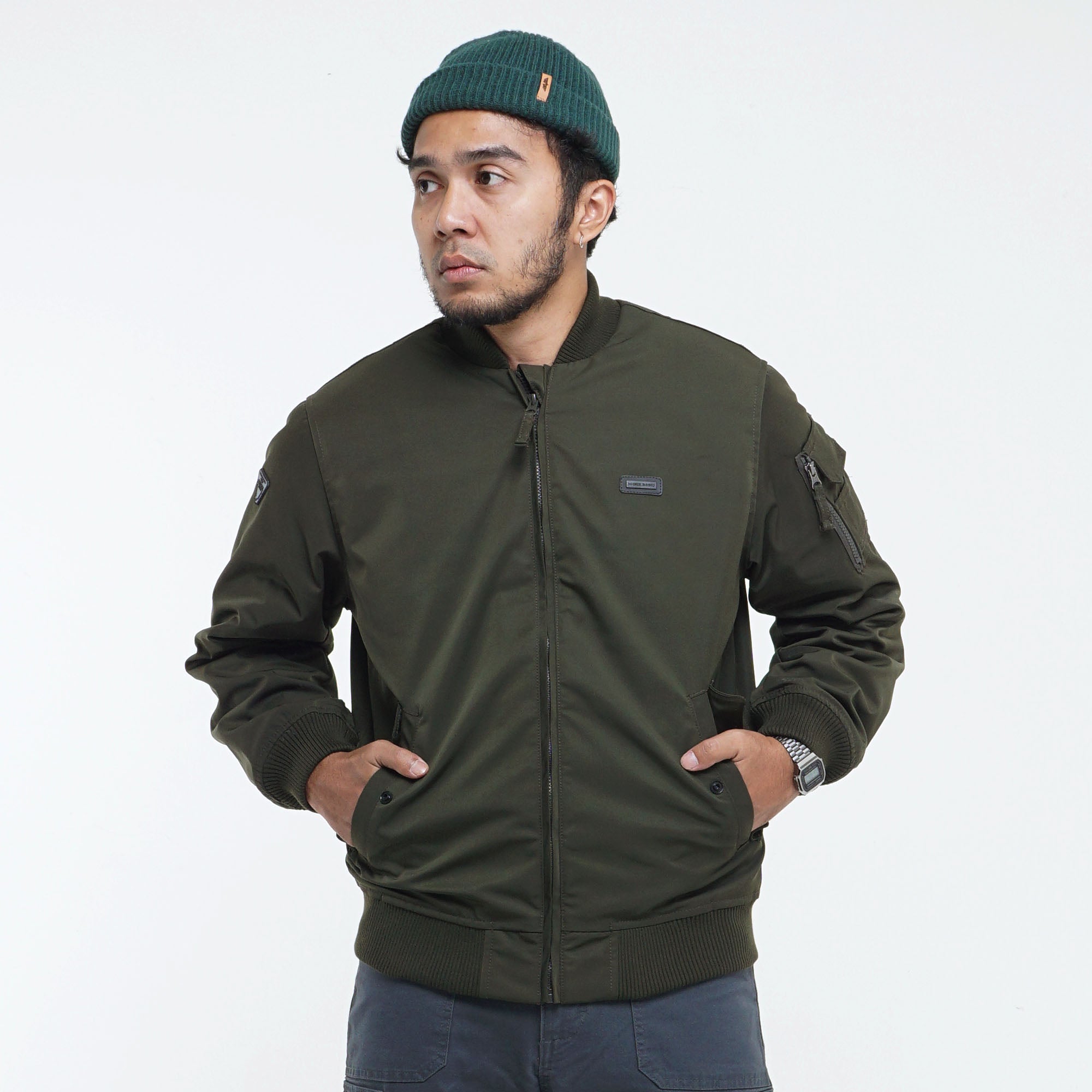 Jacket Bomber Javier 1 Green