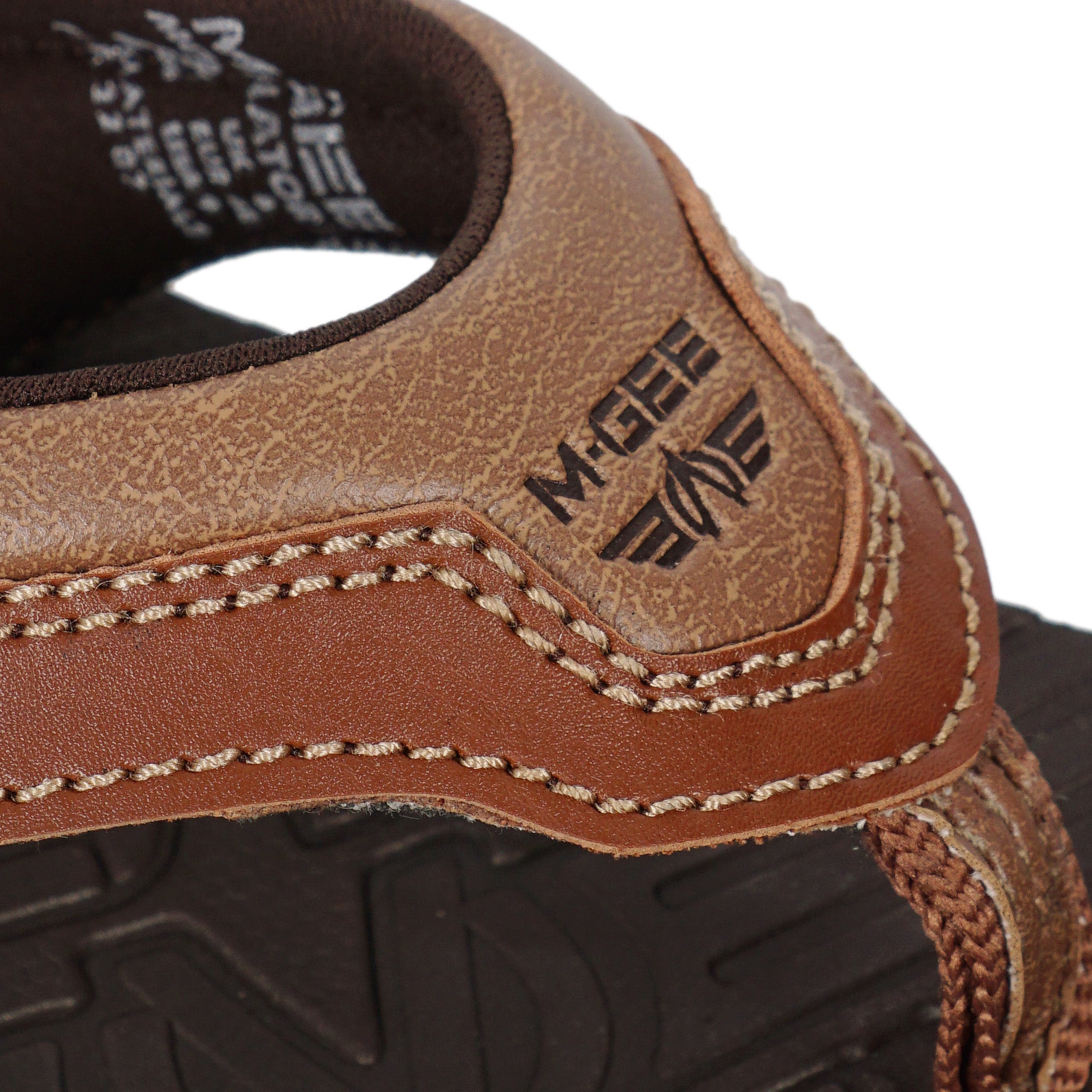 M.Gee Sandal Pria Sendal Casual Mgee Original MG-AVIATOR 2 Coklat