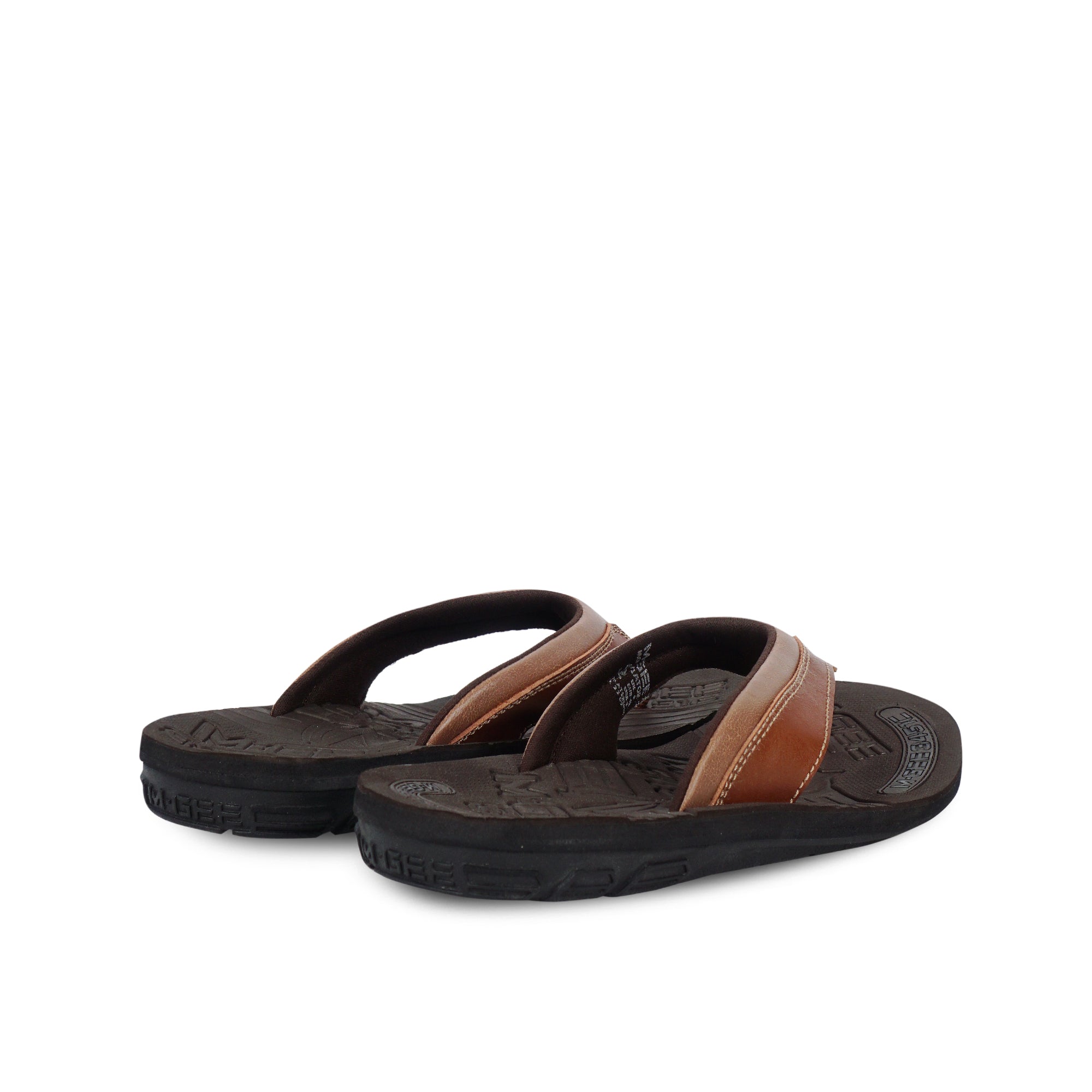 M.Gee Sandal Pria Sendal Casual Mgee Original MG-AVIATOR 2 Coklat