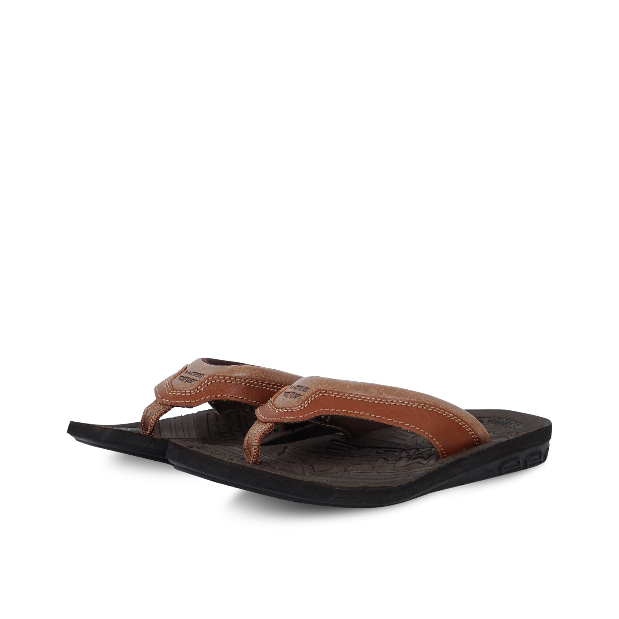 M.Gee Sandal Pria Sendal Casual Mgee Original MG-AVIATOR 2 Coklat