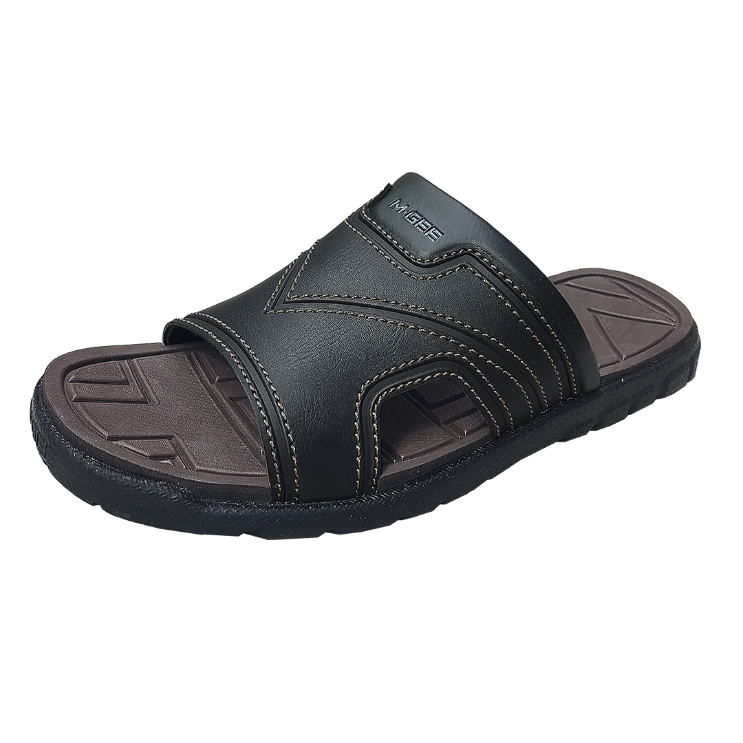 M.Gee Sandal Pria Sendal Casual Mgee Original MG-CAKRA Hitam