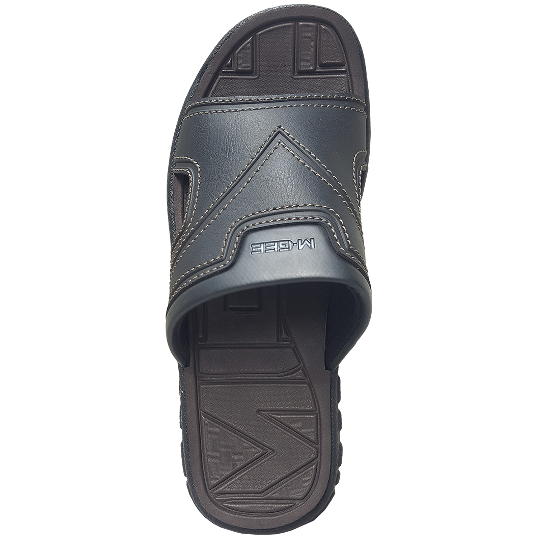 M.Gee Sandal Pria Sendal Casual Mgee Original MG-CAKRA Hitam