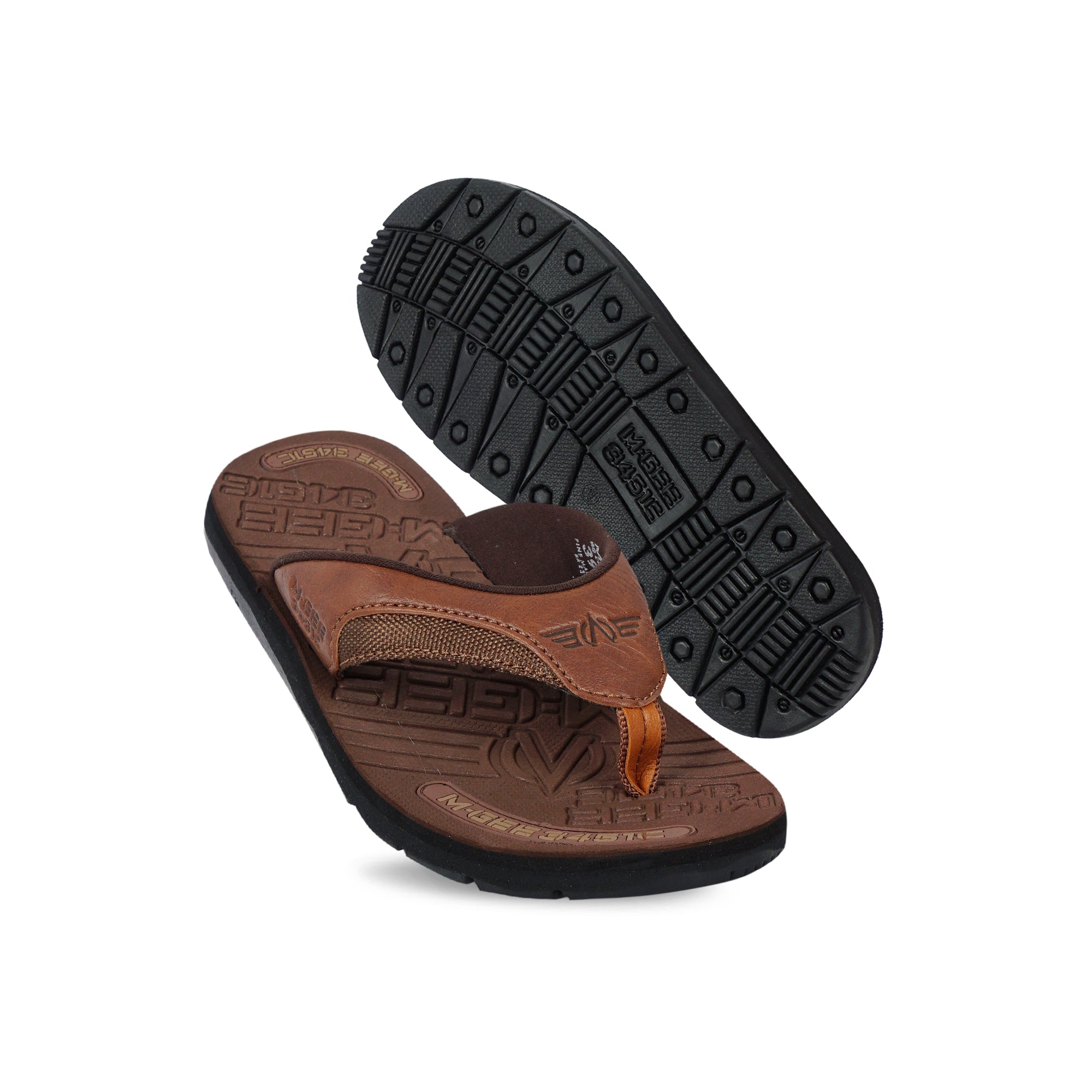 M.Gee Sandal Pria Sendal Casual Mgee Original MG-COMMANDER 3 Coklat