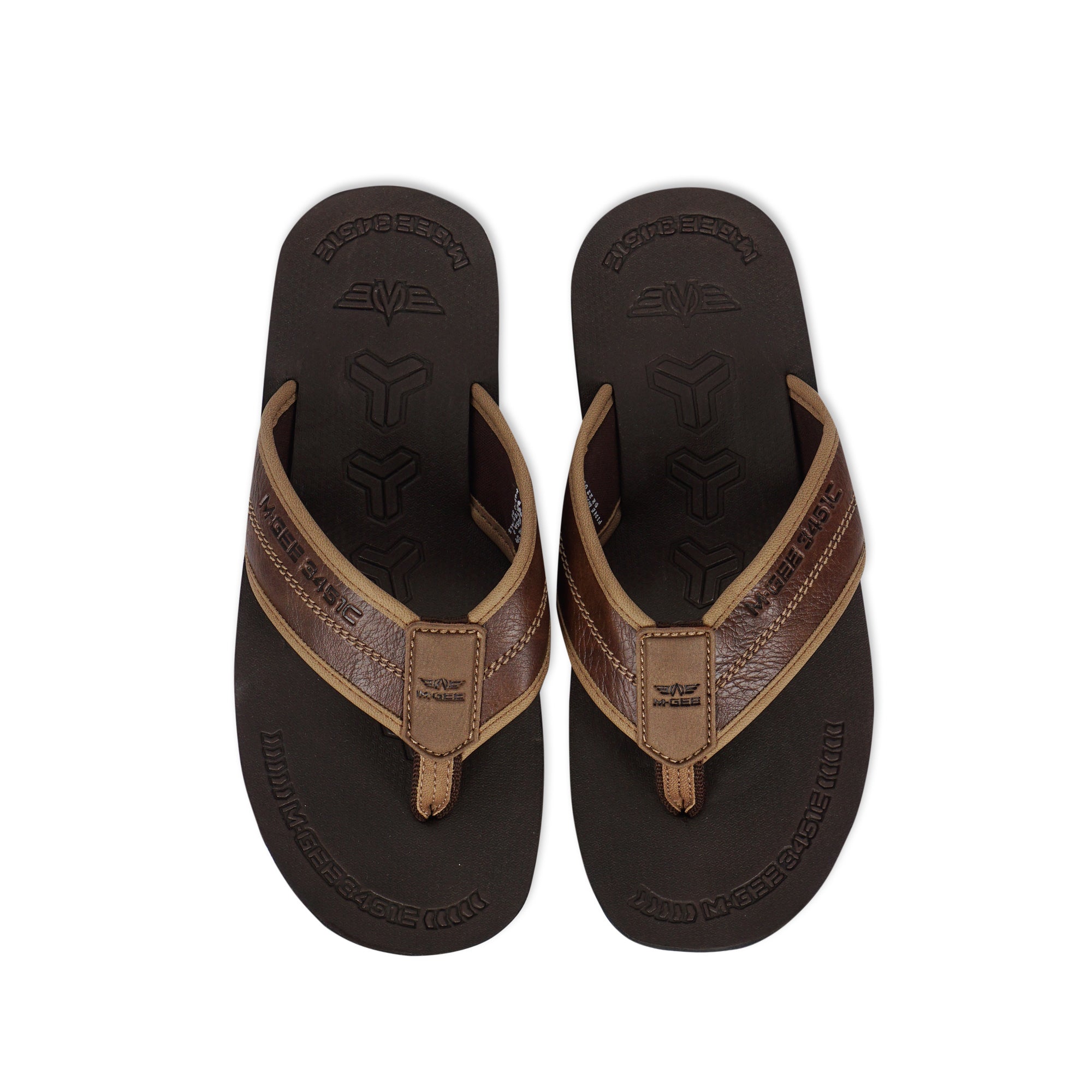 M.Gee Sandal Pria Sendal Casual Mgee Original MG-DAYTONA 2 Coklat