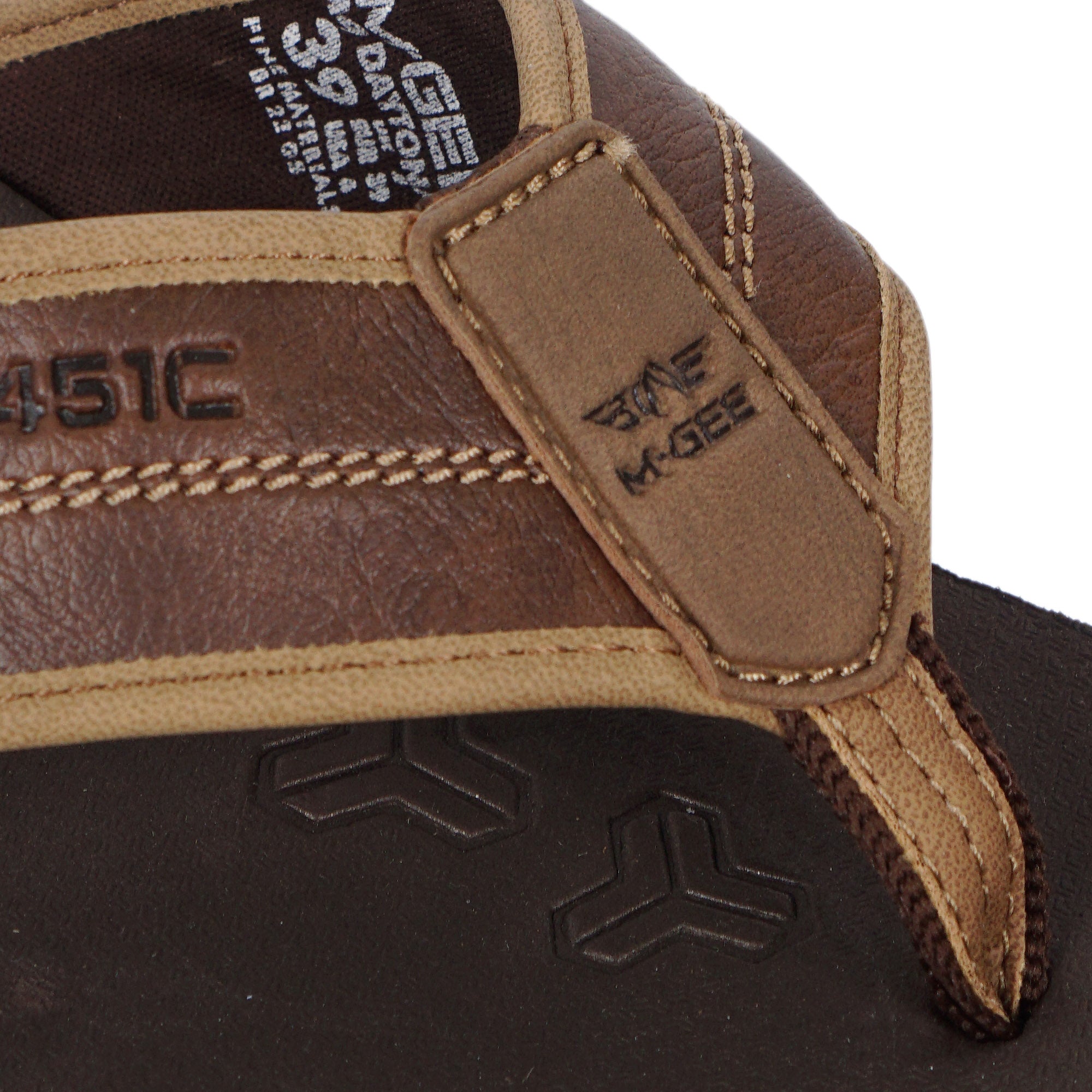 M.Gee Sandal Pria Sendal Casual Mgee Original MG-DAYTONA 2 Coklat