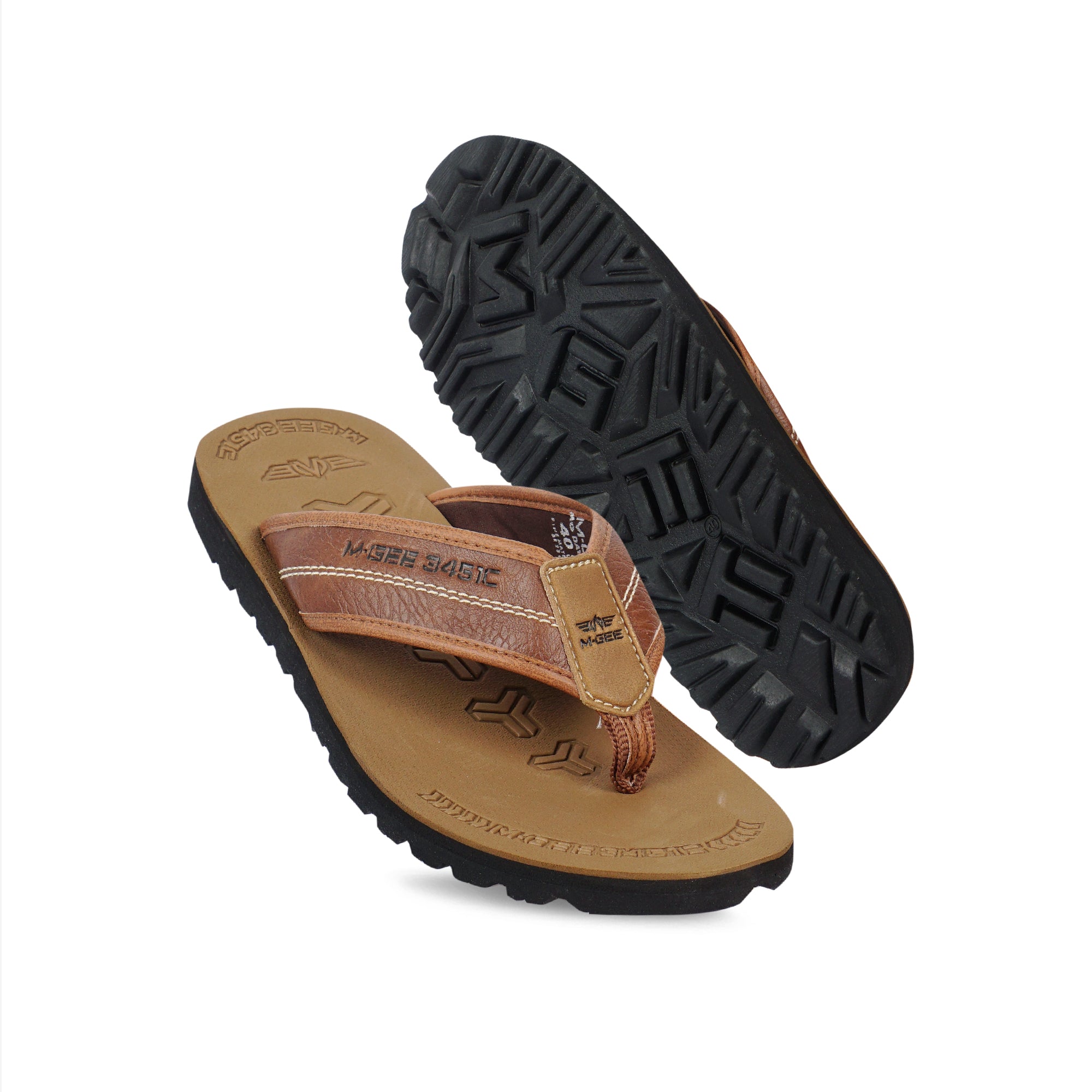 M.Gee Sandal Pria Sendal Casual Mgee Original MG-DAYTONA 2 Kamel
