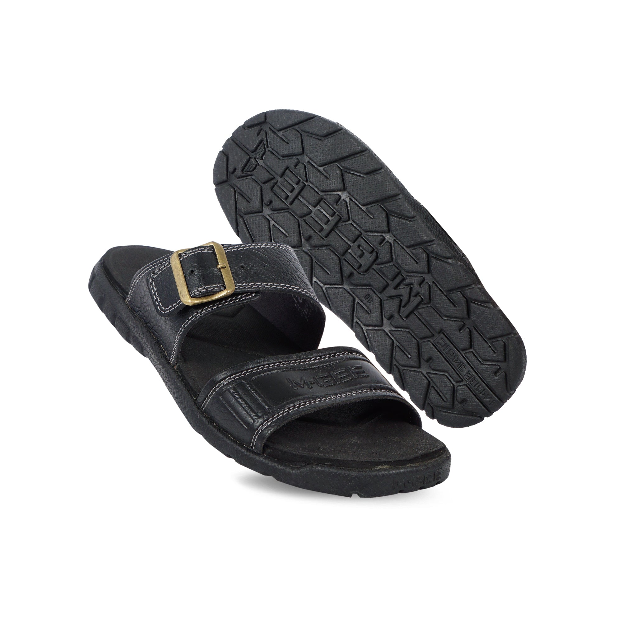 M.Gee Sandal Pria Sendal Casual Mgee Original MG-DUO Hitam