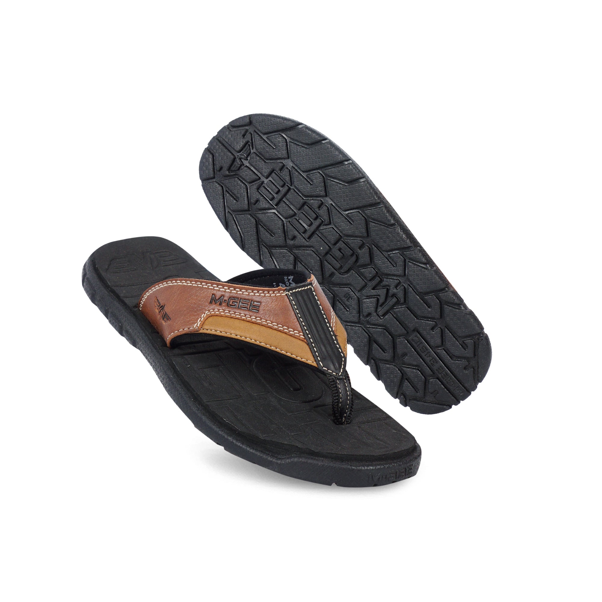 M.Gee Sandal Pria Sendal Casual Mgee Original MG-HANUMAN Coklat