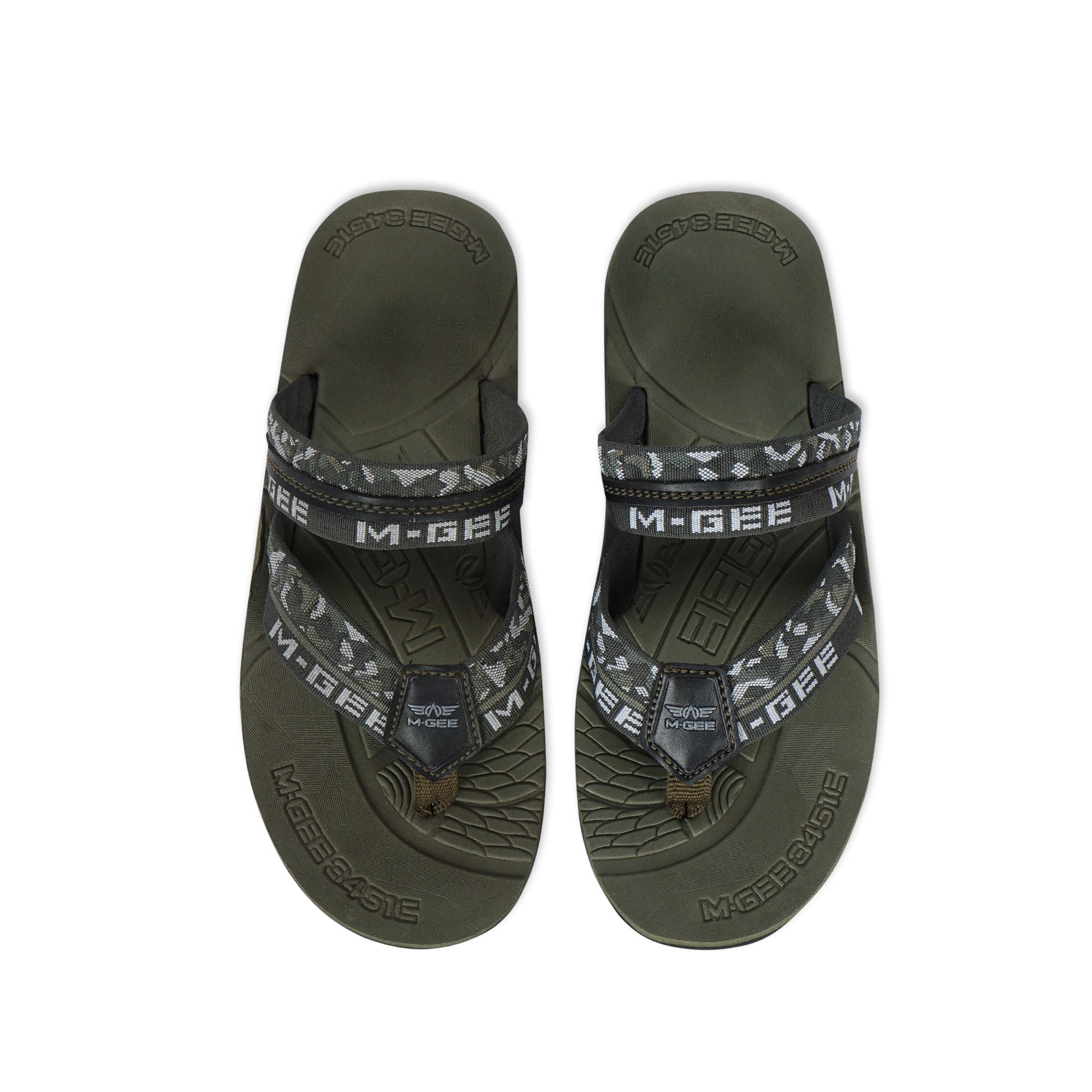 M.Gee Sandal Pria Sendal Casual Mgee Original MG-KAHLUA Army