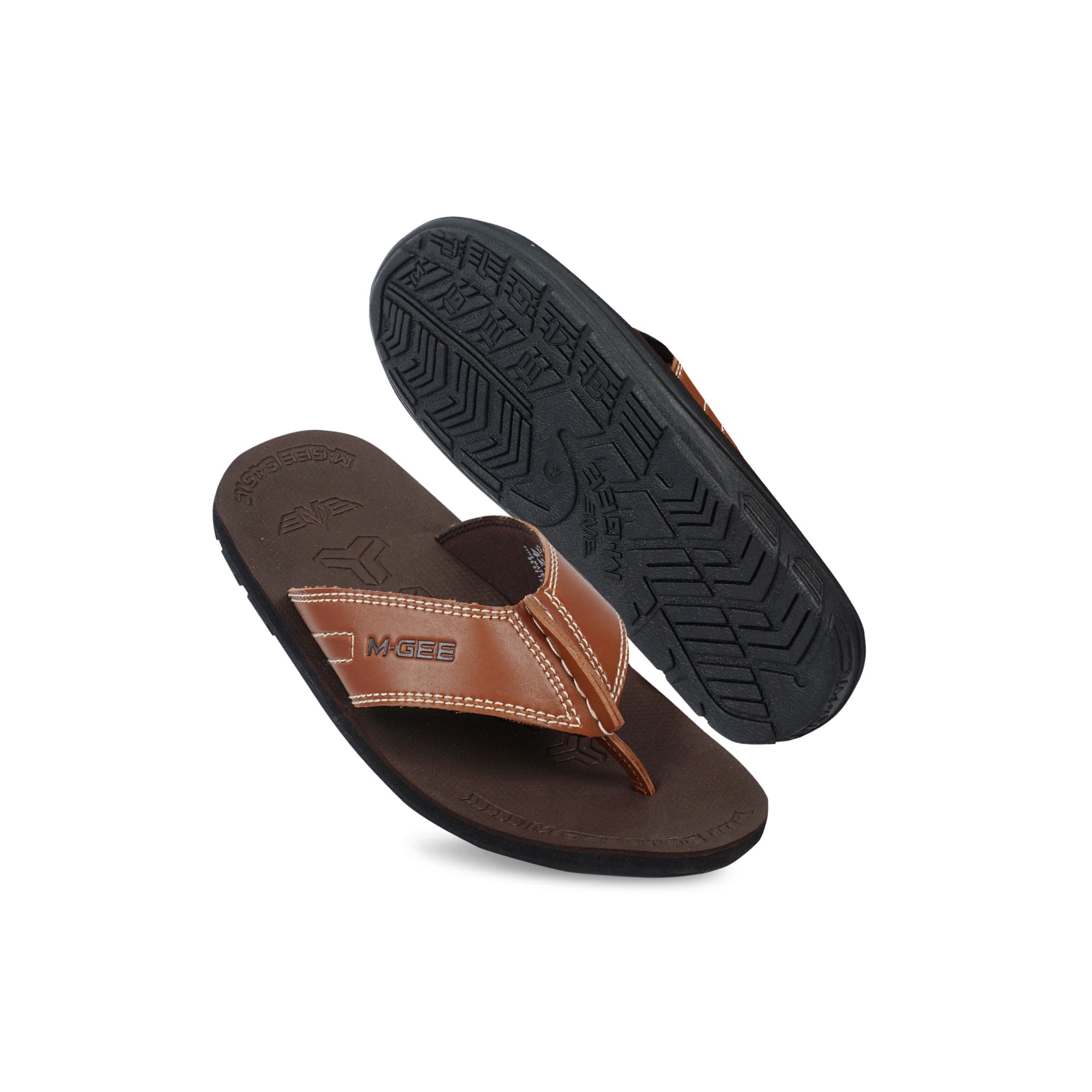 M.Gee Sandal Pria Sendal Casual Mgee Original MG-MEXICO Coklat