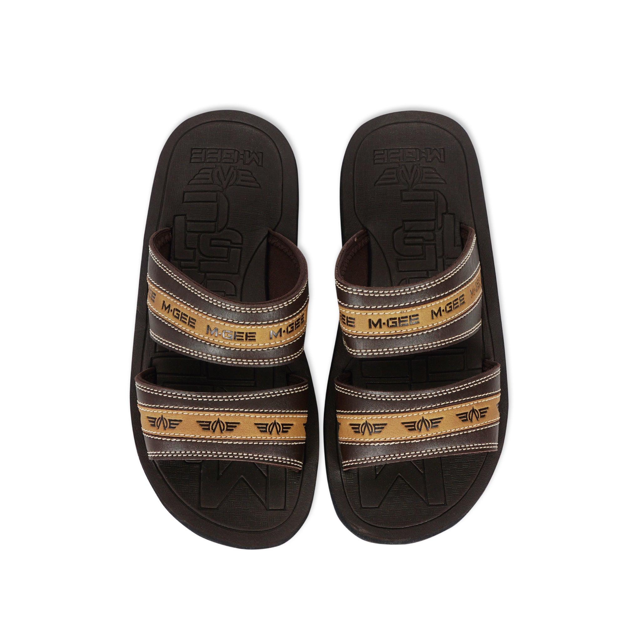 M.Gee Sandal Pria Sendal Casual Mgee Original MG-NAKULA Coklat