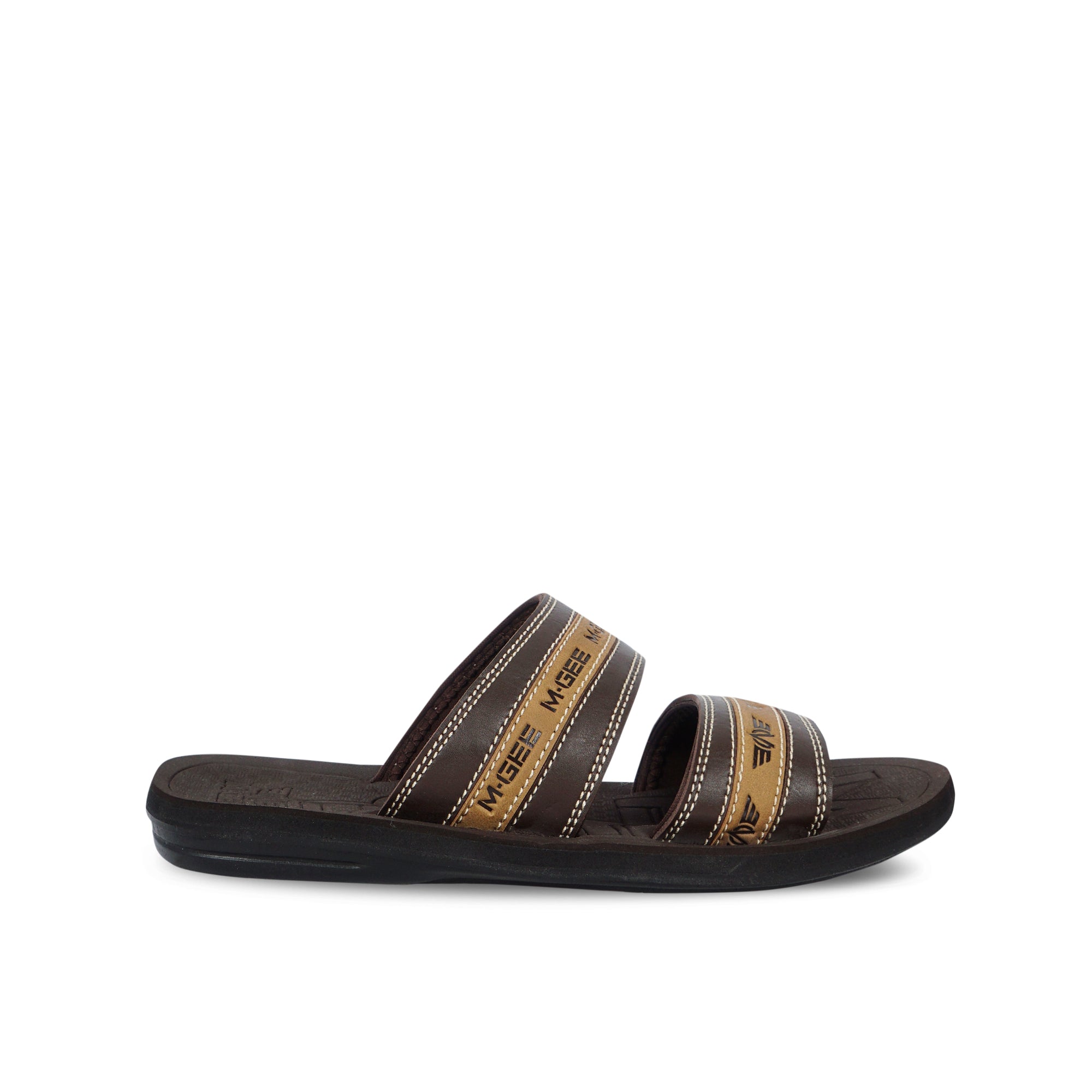 M.Gee Sandal Pria Sendal Casual Mgee Original MG-NAKULA Coklat