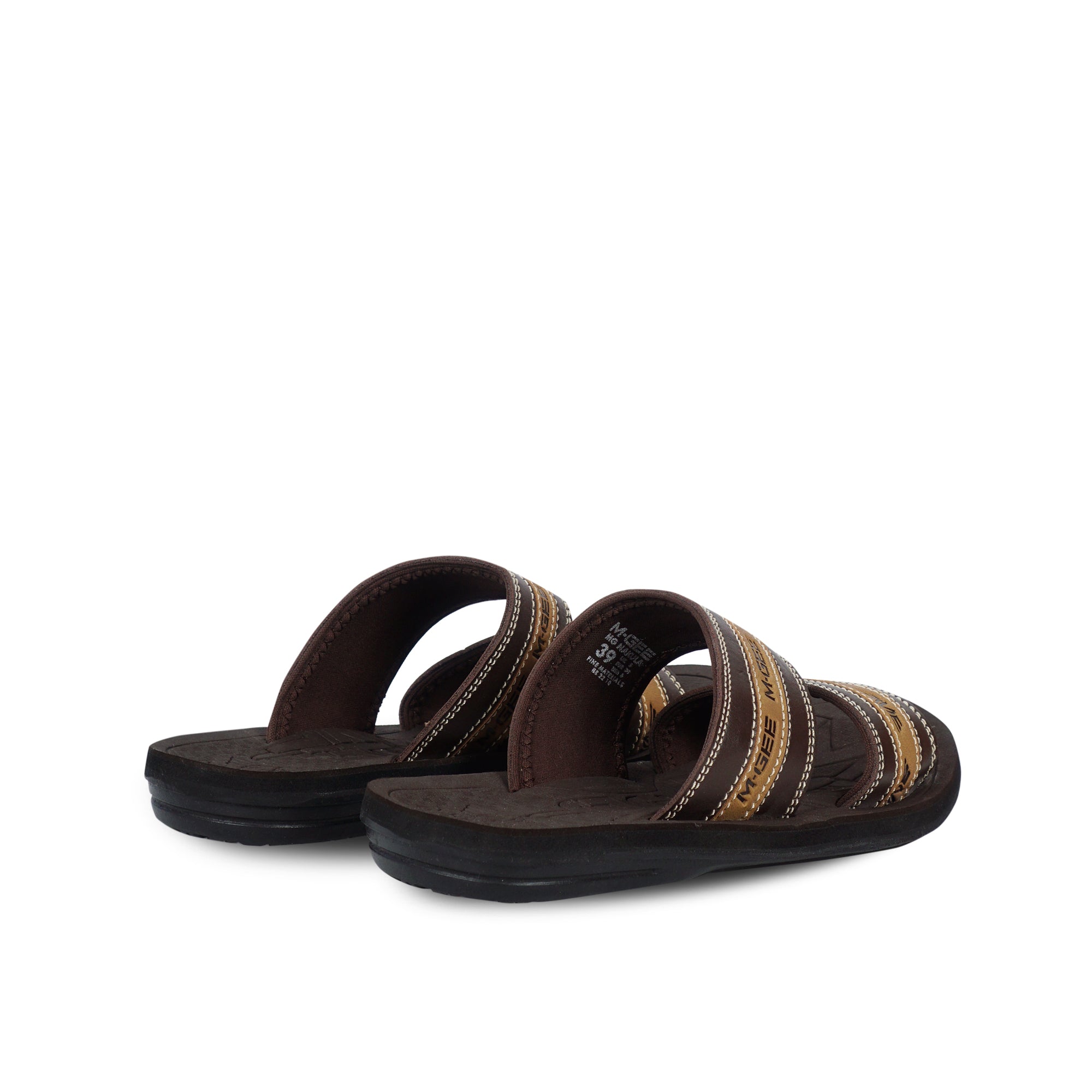 M.Gee Sandal Pria Sendal Casual Mgee Original MG-NAKULA Coklat