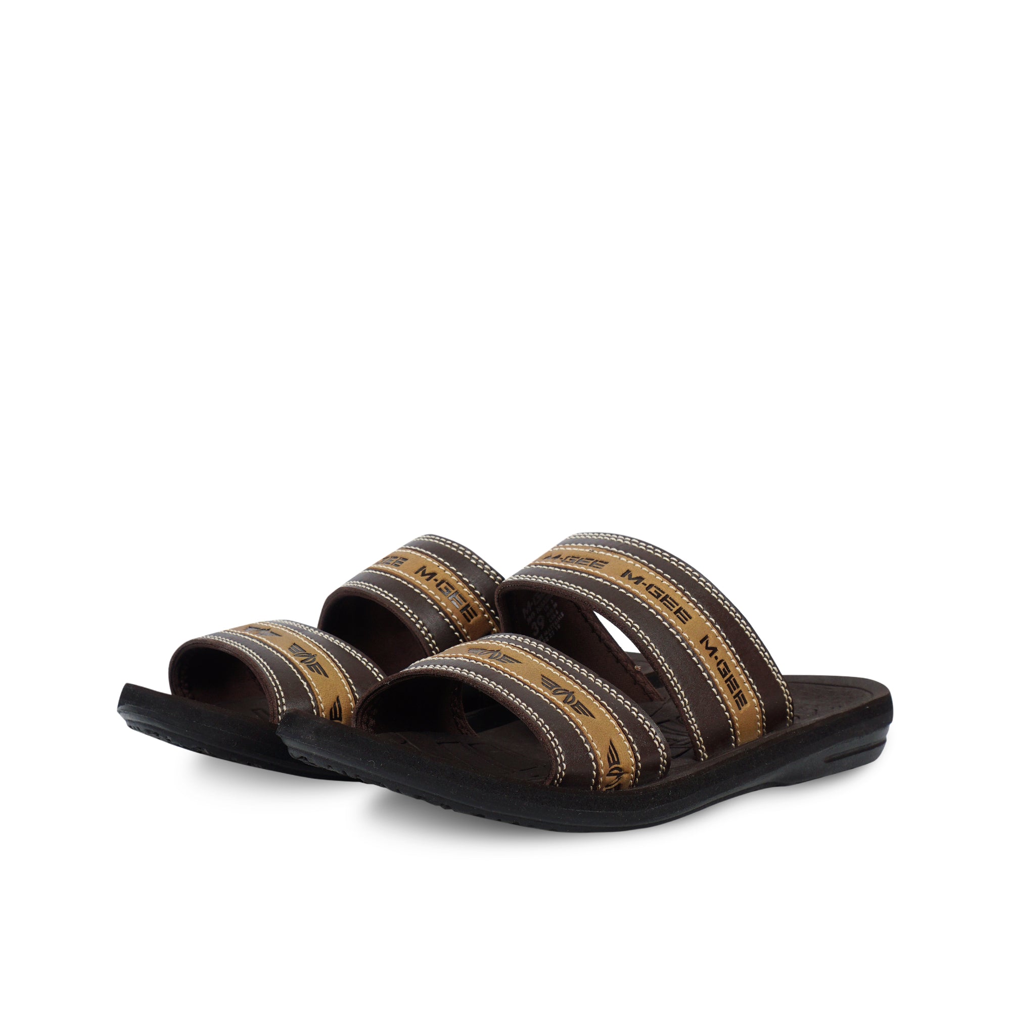 M.Gee Sandal Pria Sendal Casual Mgee Original MG-NAKULA Coklat